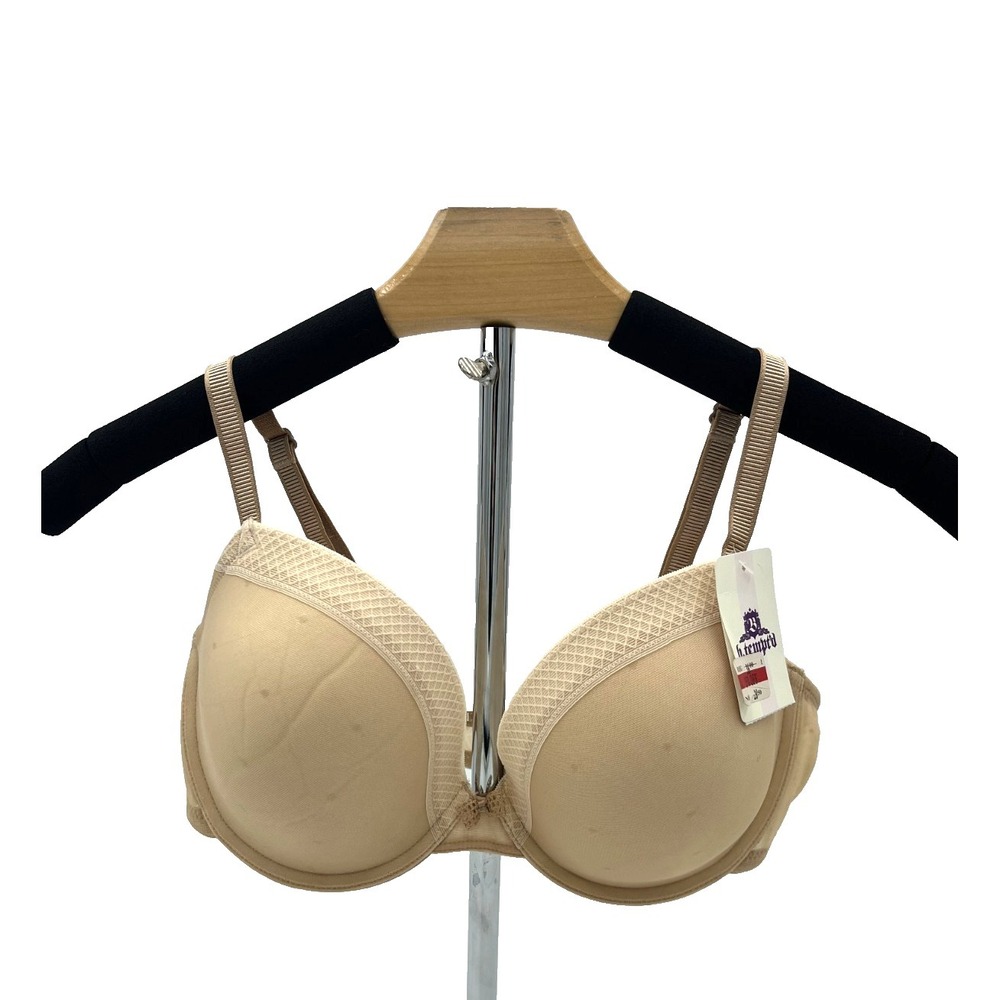 b.Tempt'd By Wacoal‎ Bra 953197 Beige 36D New With Tag